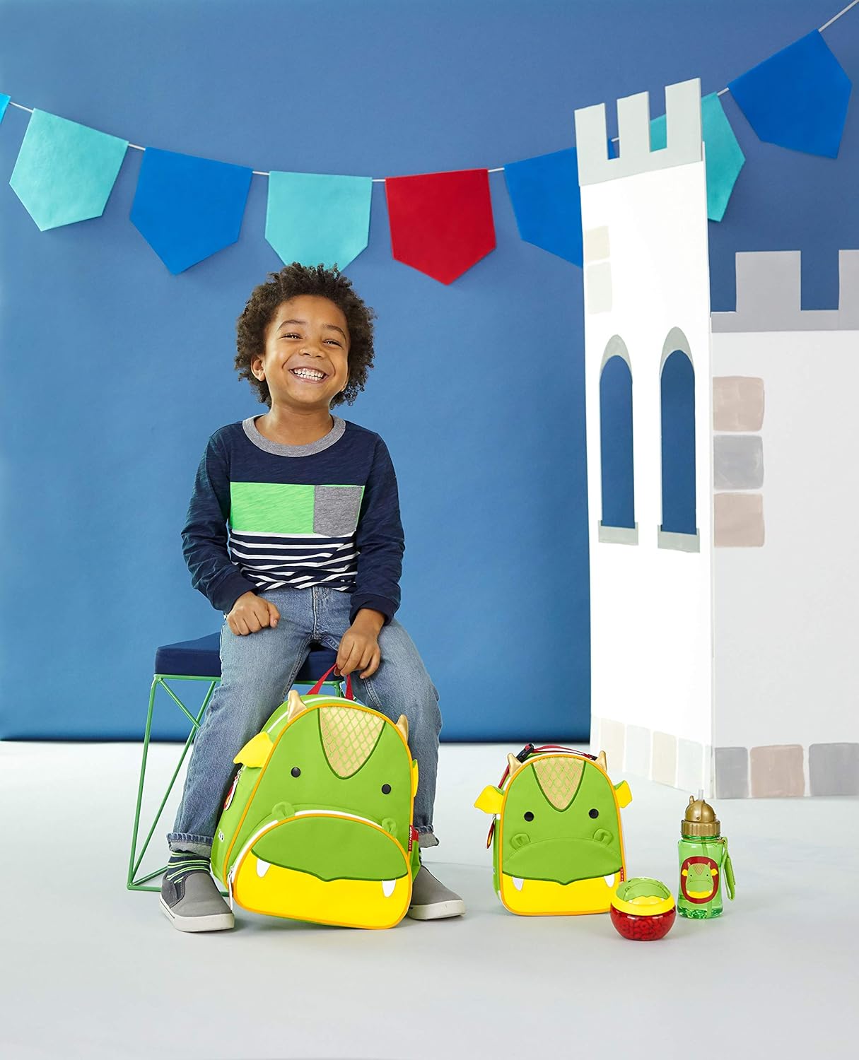 Skip Hop Zoo Lunchie Bag - Dragon - Laadlee