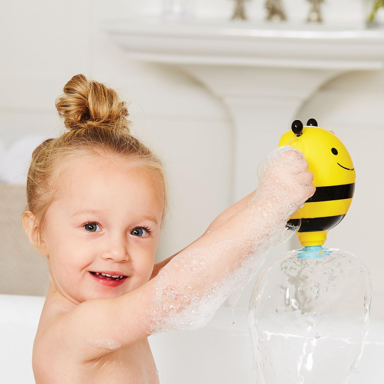 Skip Hop Zoo Fill Up Fountain Bath Toy - Bee - Laadlee