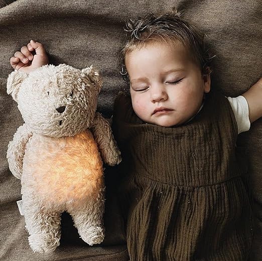 Moonie - Organic Humming Bear - Sand - Laadlee