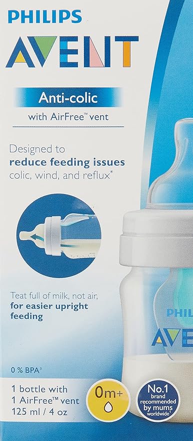 Philips Avent Anti Colic Bottle with AirFree™ Vent - 125ml - Laadlee