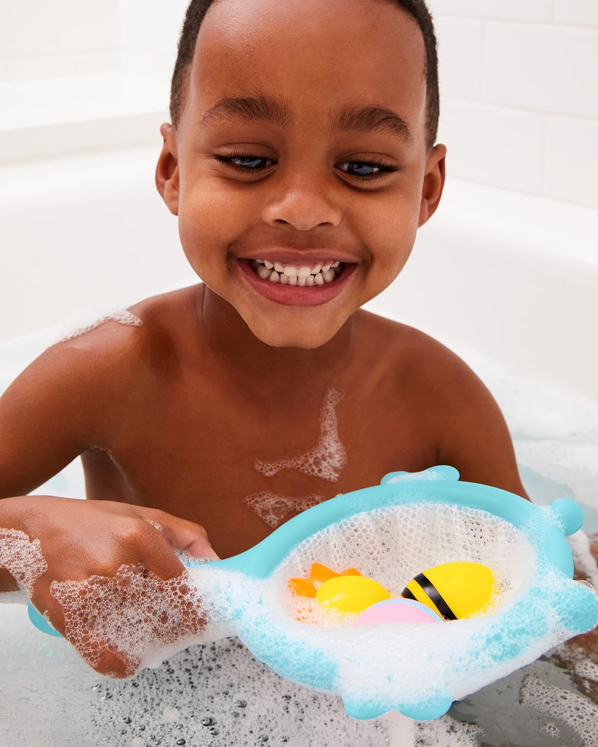 Skip Hop Zoo Scoop & Catch Squirties Bath Toy - Laadlee