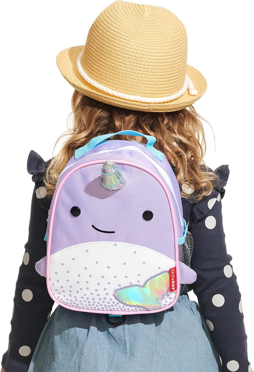 Skip Hop Zoolet Mini Backpack - Narwhal - Laadlee