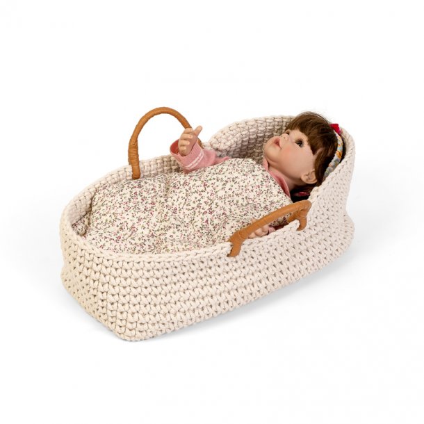 ByAstrup Knitted Doll Basket - Laadlee