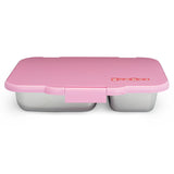 Yumbox Presto 5 Compartment Stainless Steel Lunch Box - Rose Pink - Laadlee