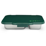 Yumbox Presto 5 Compartment Stainless Steel Lunch Box - Kale Green - Laadlee