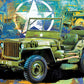 EuroGraphics Military Jeep 550 Piece Puzzle In A Collectible Tin - Laadlee