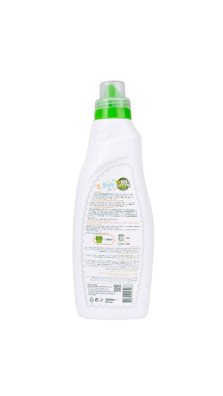 Just Green Organic - Baby Laundry Softener - 1000ml - Laadlee