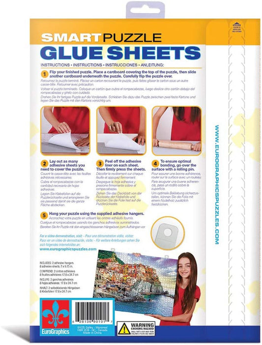 EuroGraphics Smart Puzzle Glue Sheets - Laadlee