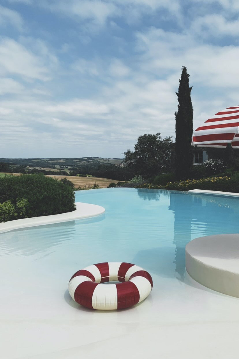 Petites Pommes 120cm Celine Grand Float Ruby Red - Laadlee