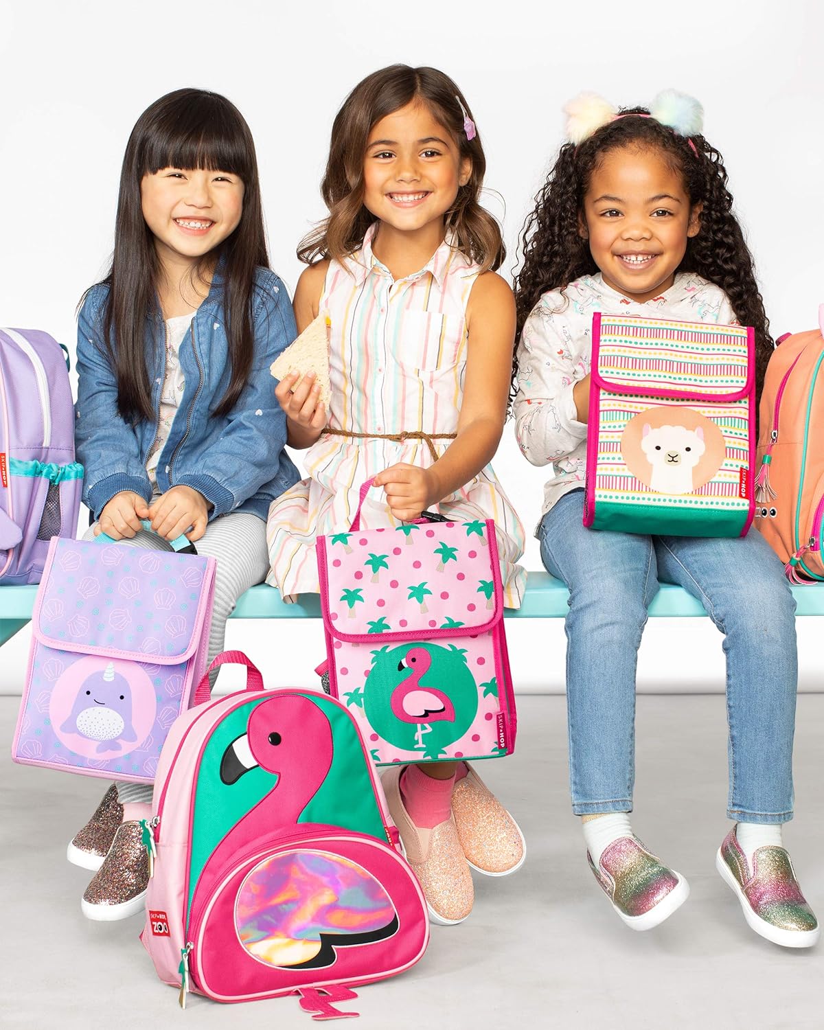 Skip Hop Zoo Lunch Bag - Narwhal - Laadlee