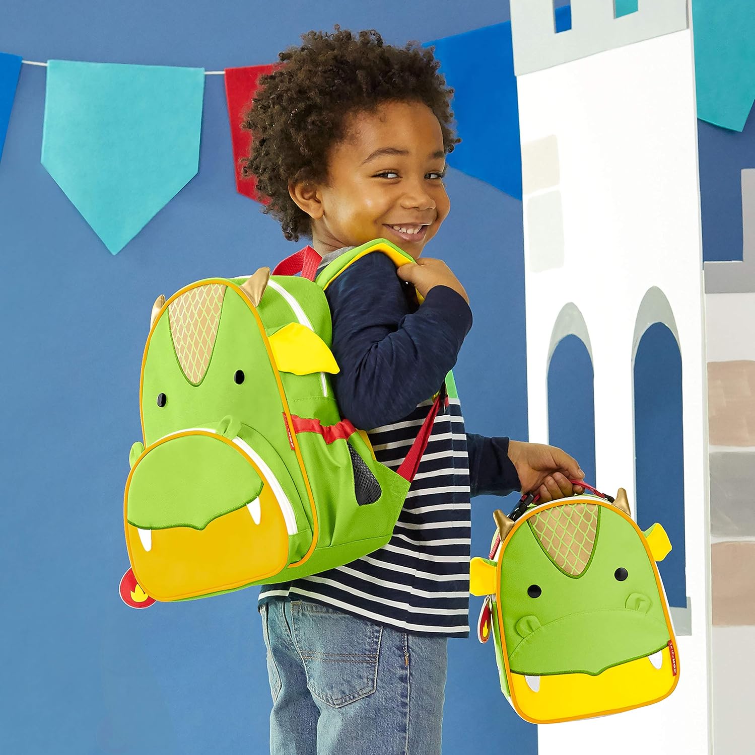 Skip Hop Zoo Lunchie Bag - Dragon - Laadlee