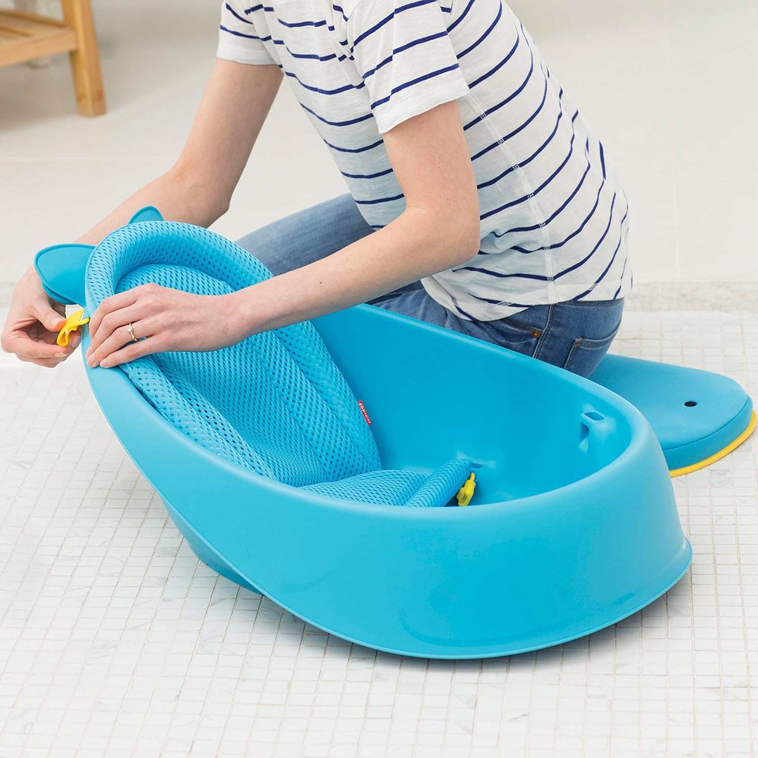 Skip Hop Moby Smart Sling 3 - Stage Tub - Blue - Laadlee