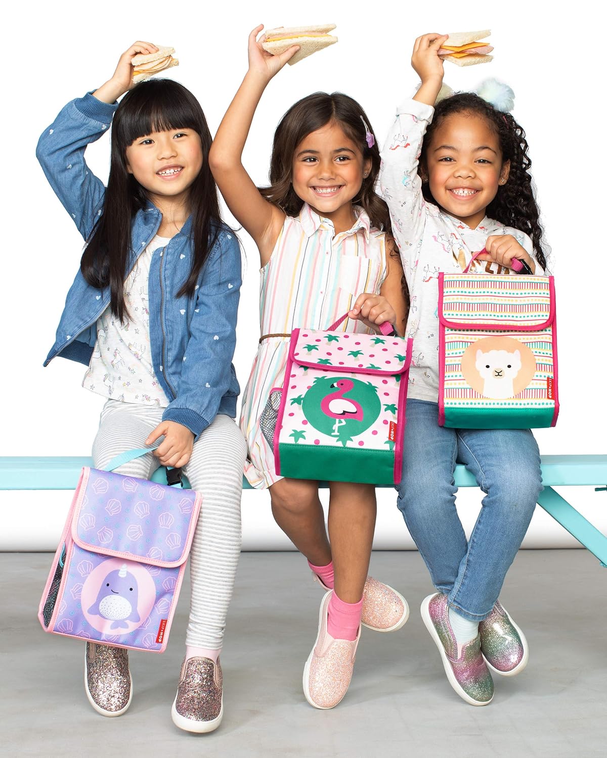 Skip Hop Zoo Lunch Bag - Narwhal - Laadlee