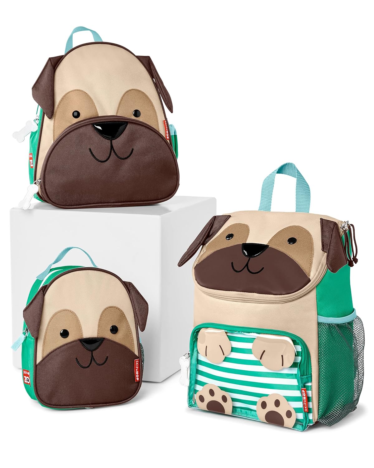 Skip Hop Zoo Big Backpack - Pug - Laadlee