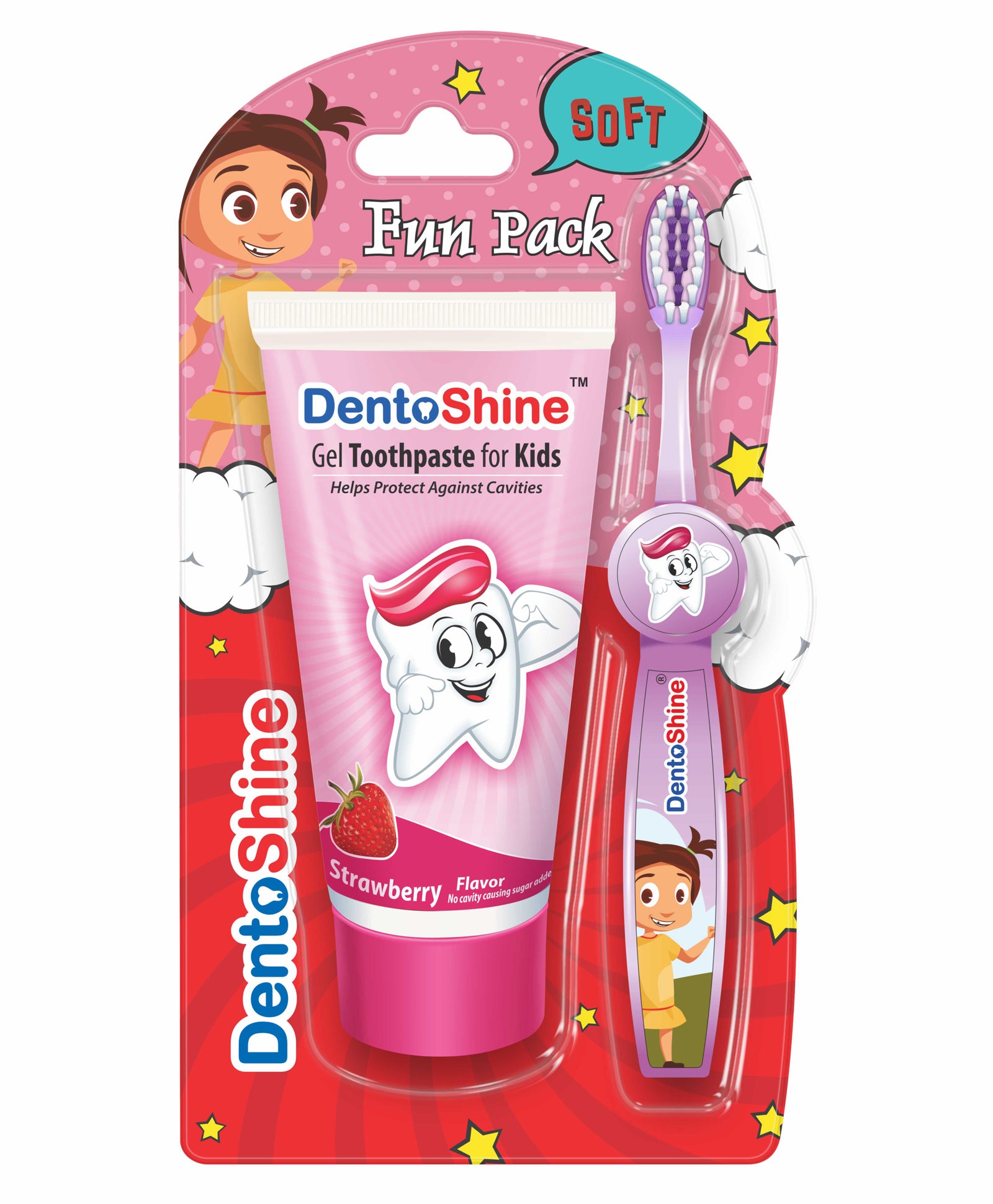 DentoShine Fun Pack - Mango - Laadlee