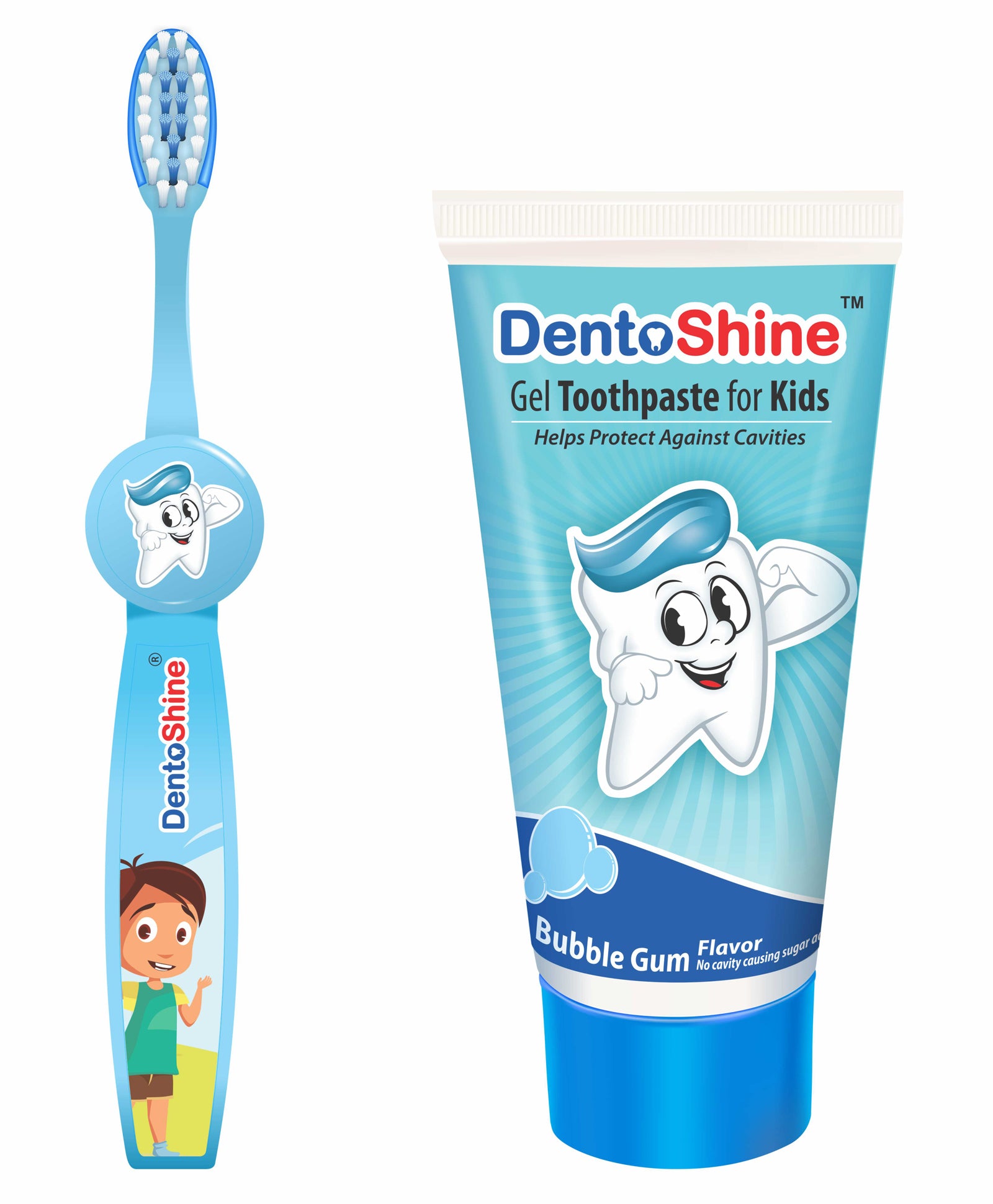 DentoShine Fun Pack - Bubble Gum - Laadlee