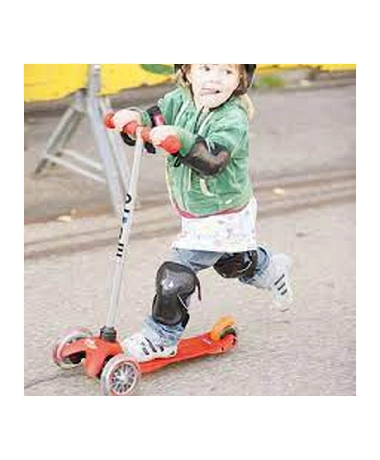 Micro Mini Classic Scooter with LED Wheels - Red - Laadlee