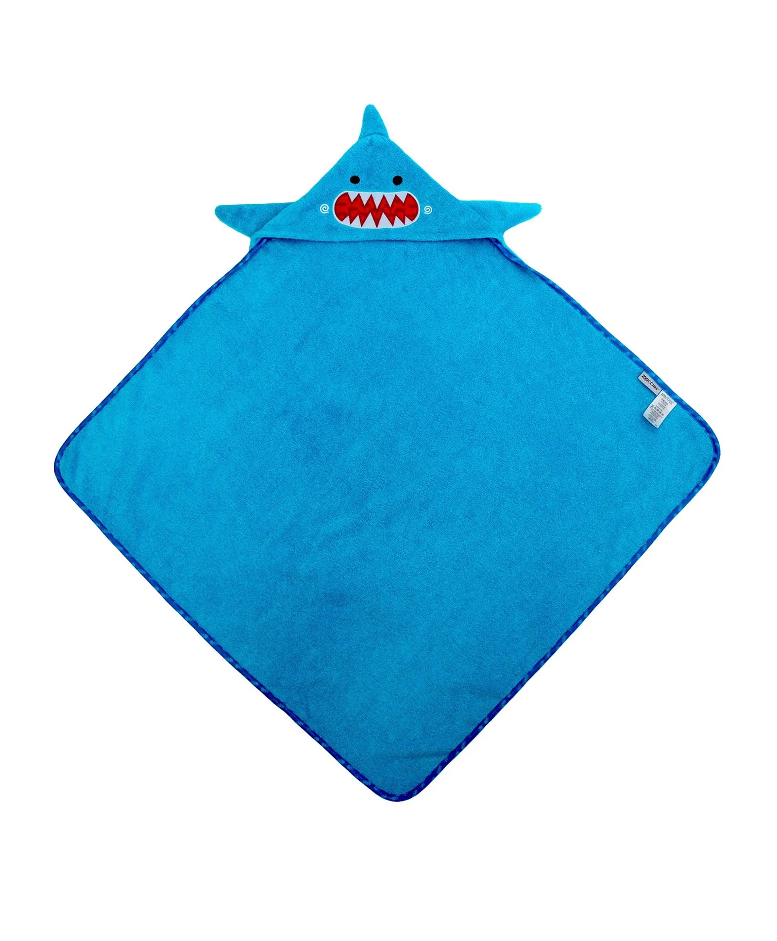 Zoocchini Hooded Towel - Sherman the Shark - Laadlee