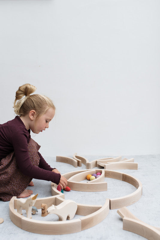 Abel Wooden Blocks - 12pcs - Laadlee