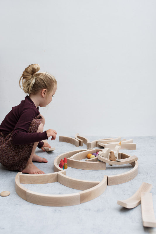 Abel Wooden Blocks - 12pcs - Laadlee