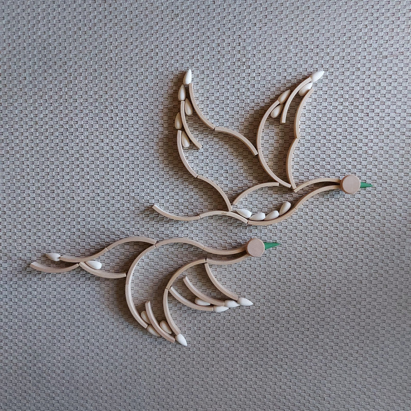 Abel Wooden Blocks - 12pcs - Laadlee