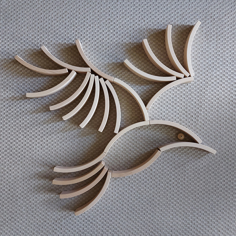 Abel Wooden Blocks - 12pcs - Laadlee