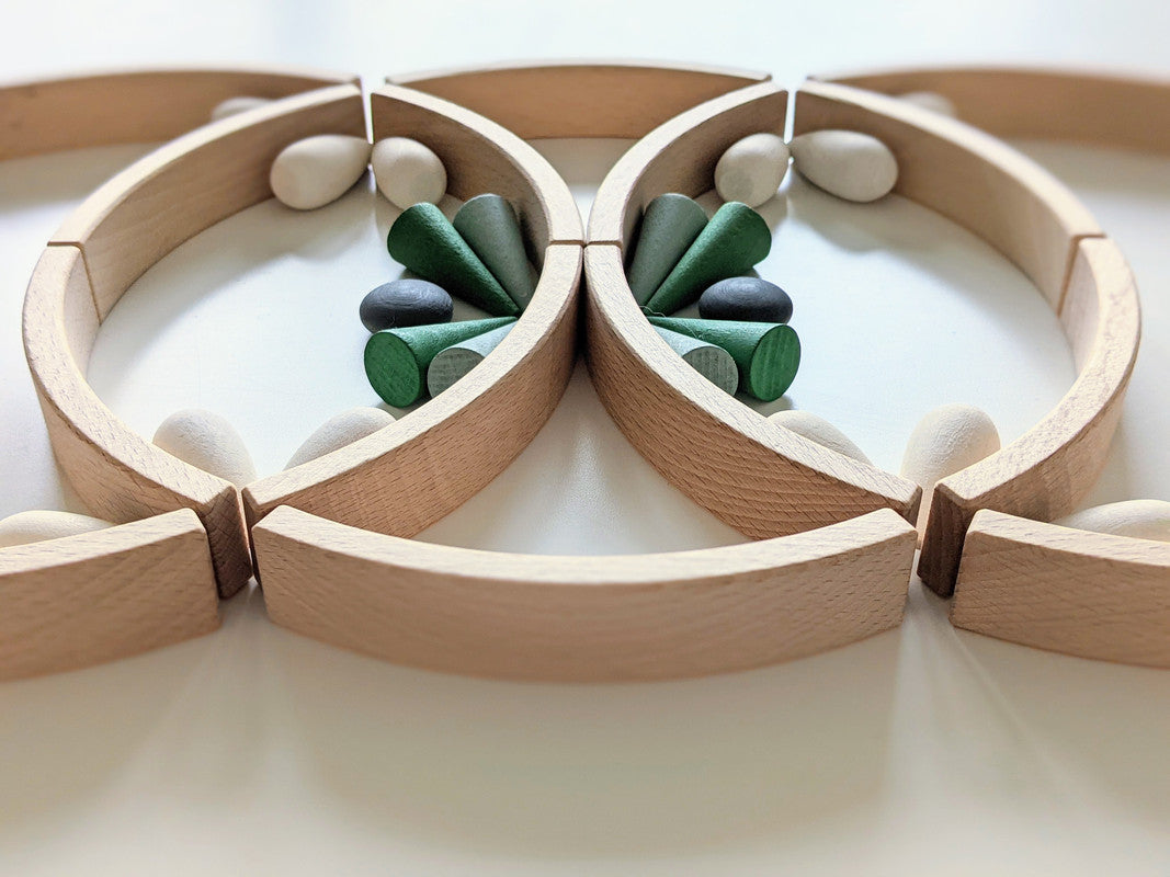 Abel Mini Wooden Blocks - 36pcs - Laadlee