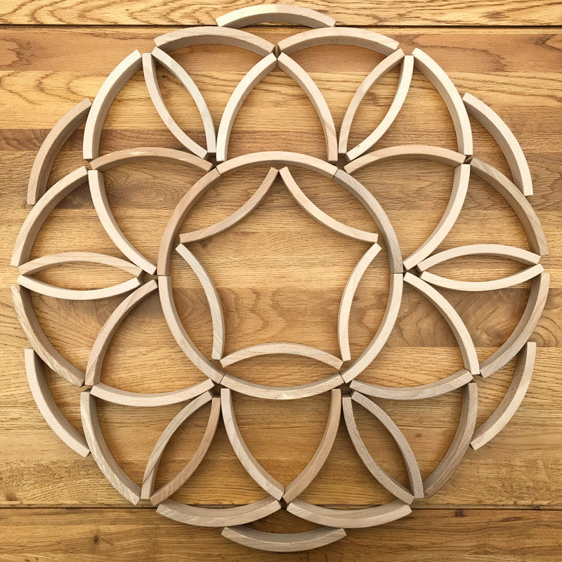 Abel Mini Wooden Blocks - 36pcs - Laadlee