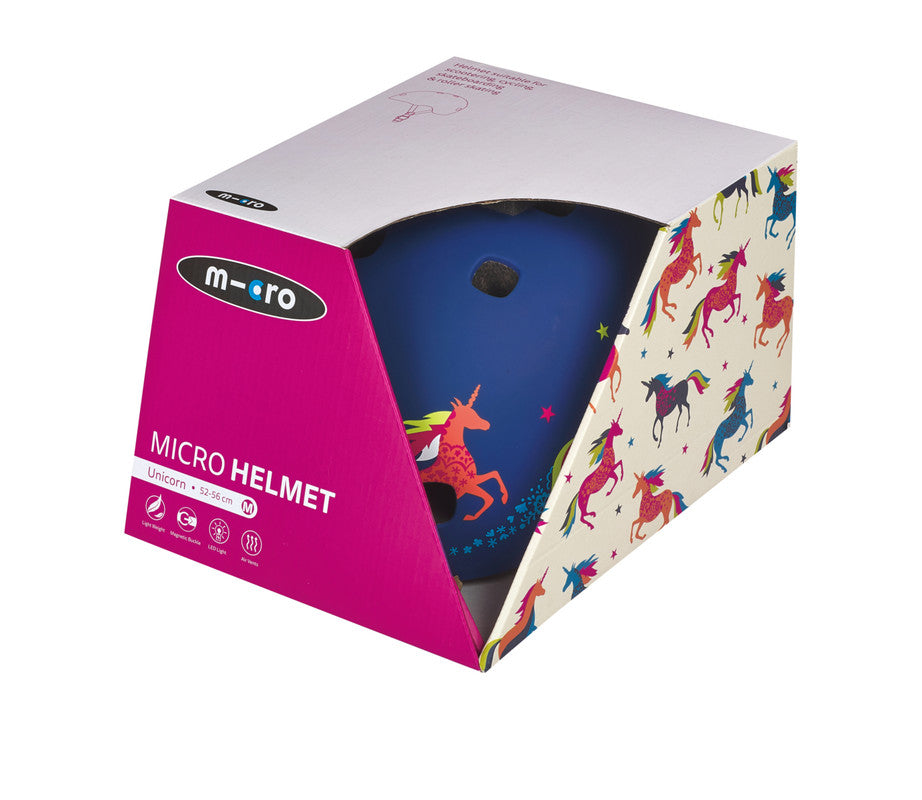 Micro PC Helmet - Unicorn - Laadlee