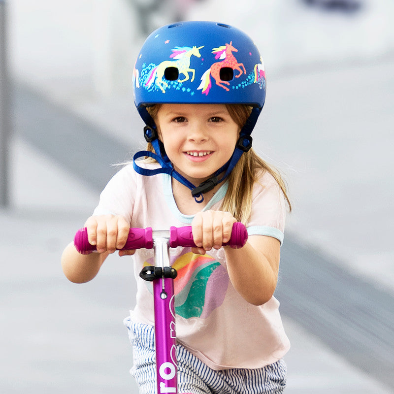 Micro PC Helmet - Unicorn - Laadlee