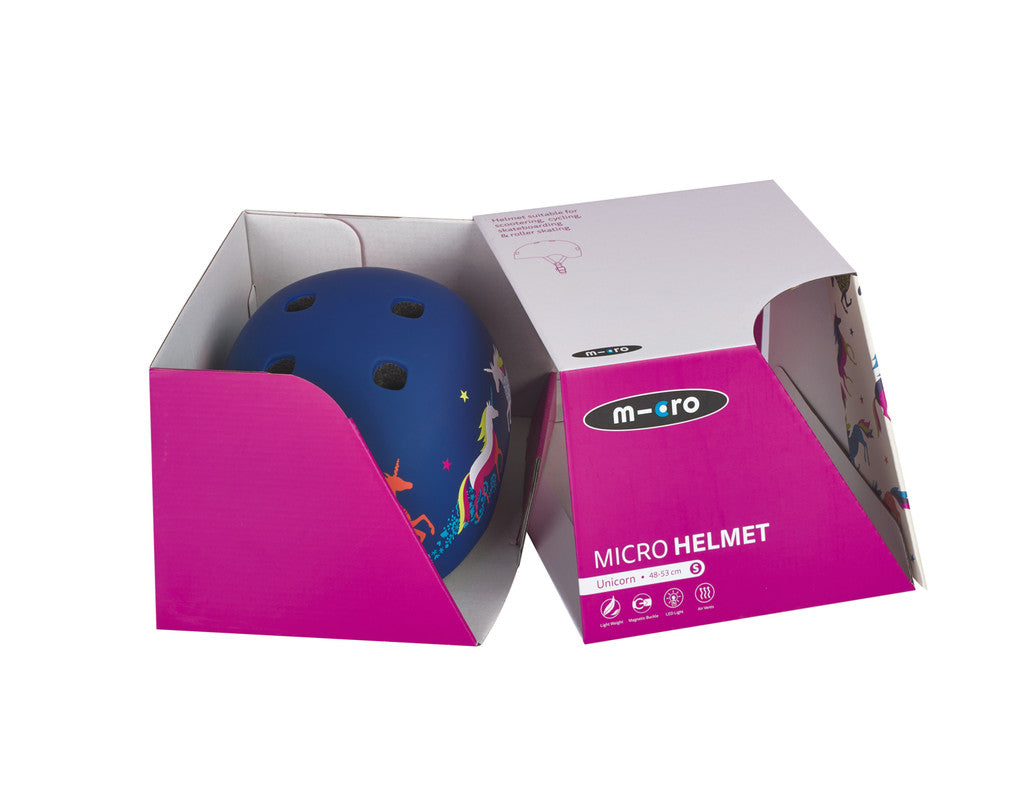 Micro PC Helmet - Unicorn - Laadlee