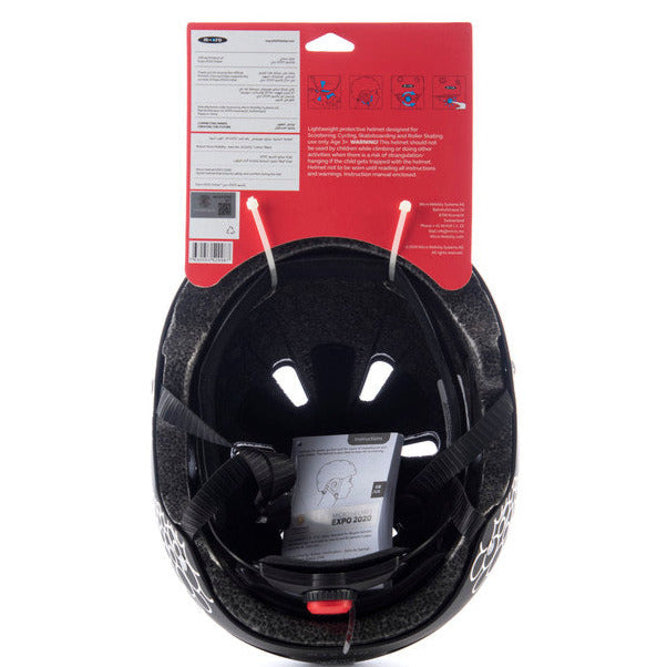 Micro Helmet Expo 2020 - Black - Laadlee