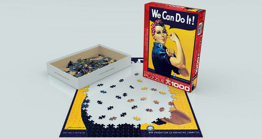 EuroGraphics Rosie The Riveter 1000 Pieces Puzzle - Laadlee