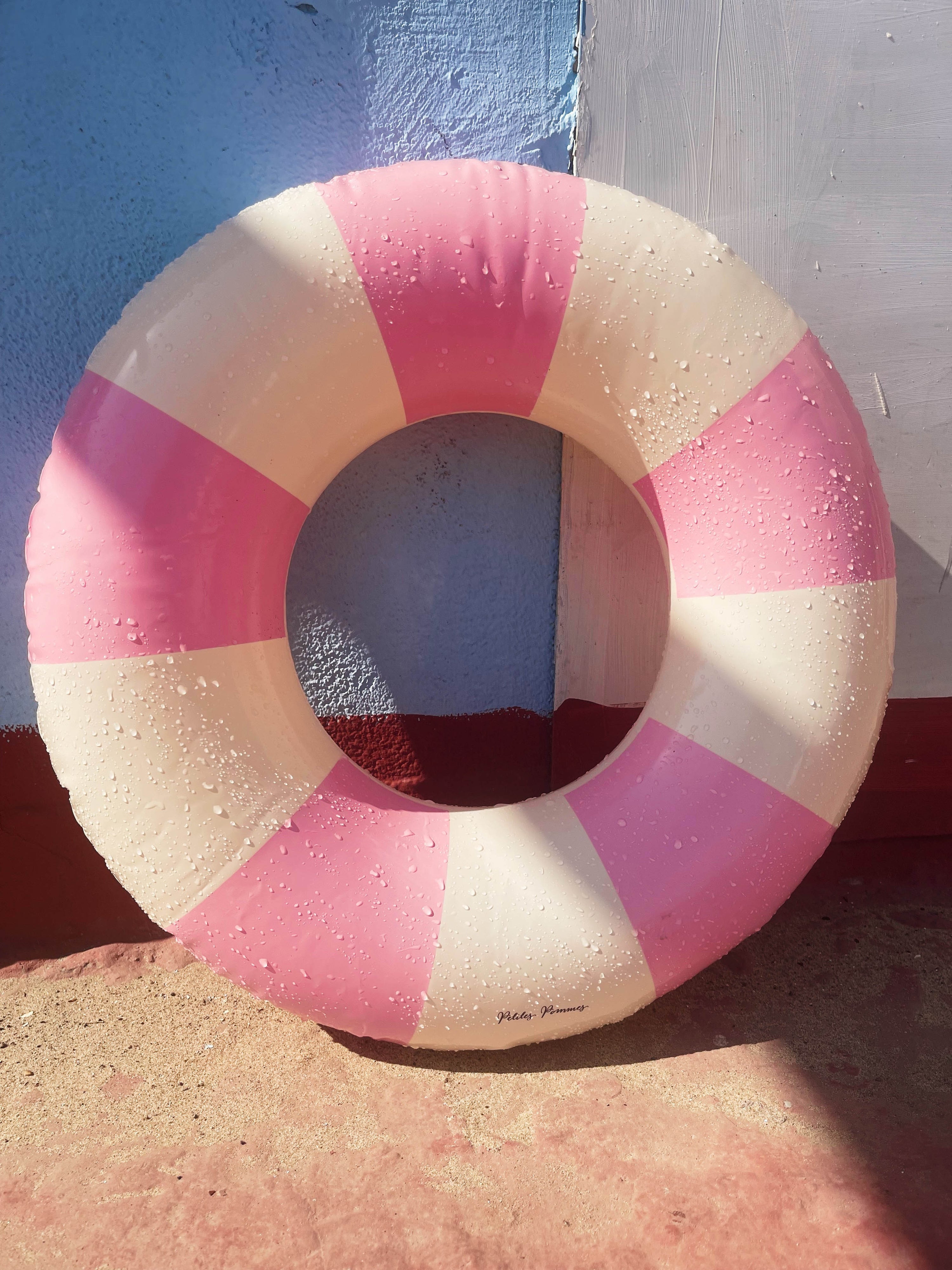 Petites Pommes 90cm Sally Swim Ring Bubblegum - Laadlee
