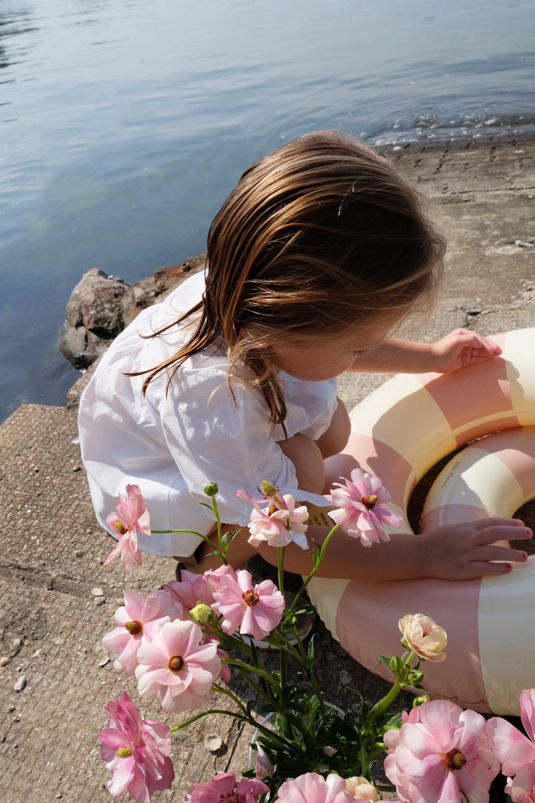 Petites Pommes 120cm Celine Grand Float French Rose - Laadlee