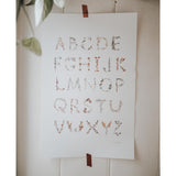 Mushie Poster Medium Alphabet International - Laadlee