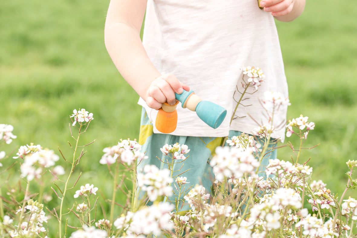 Grapat Wooden Wizards - 12 Nins with Hat - Laadlee