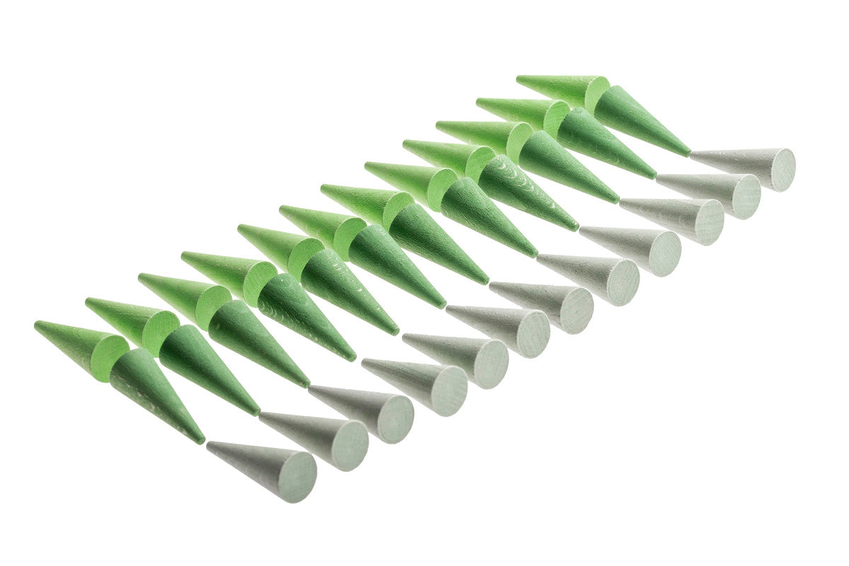 Grapat Mandala Small Green Cones - Laadlee