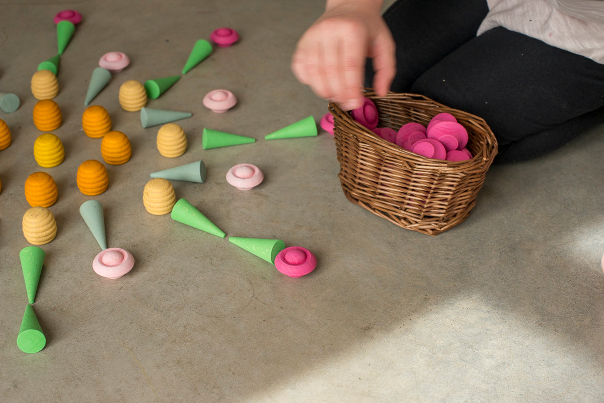 Grapat Mandala Yellow Honeycombs - Laadlee