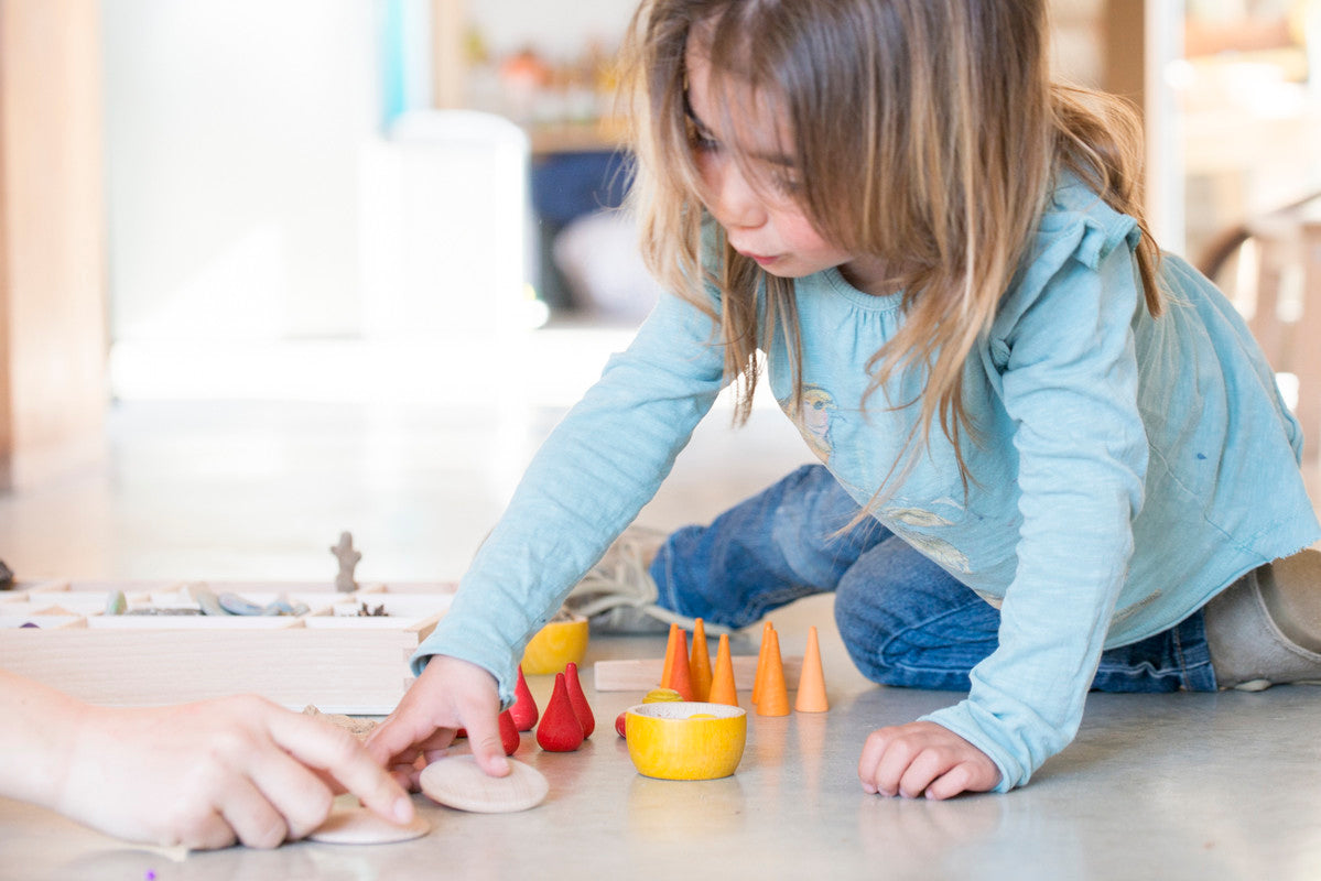 Grapat Mandala Orange Cone - Laadlee