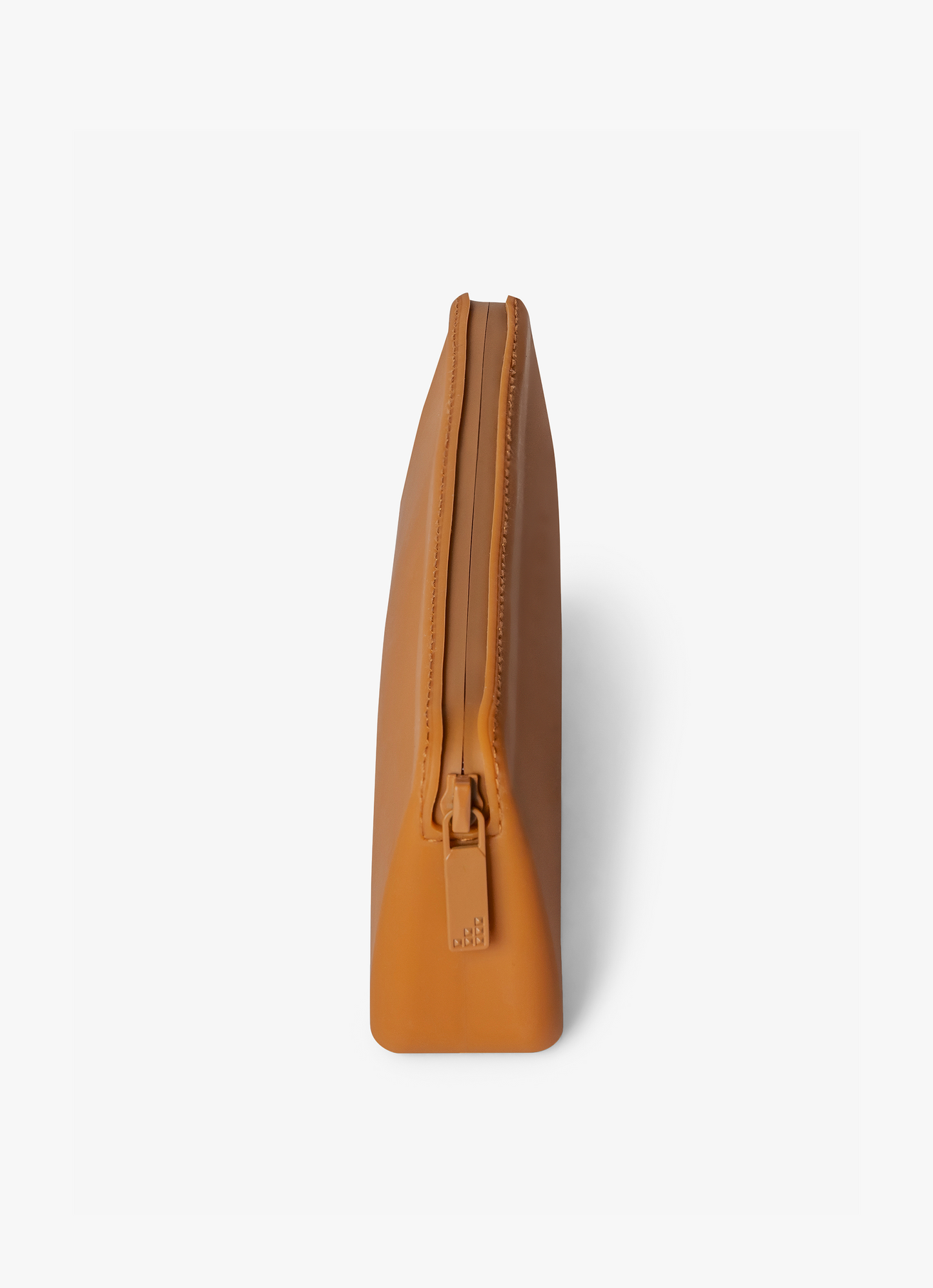 Citron Silicone Cutlery Pouch - Caramel - Laadlee