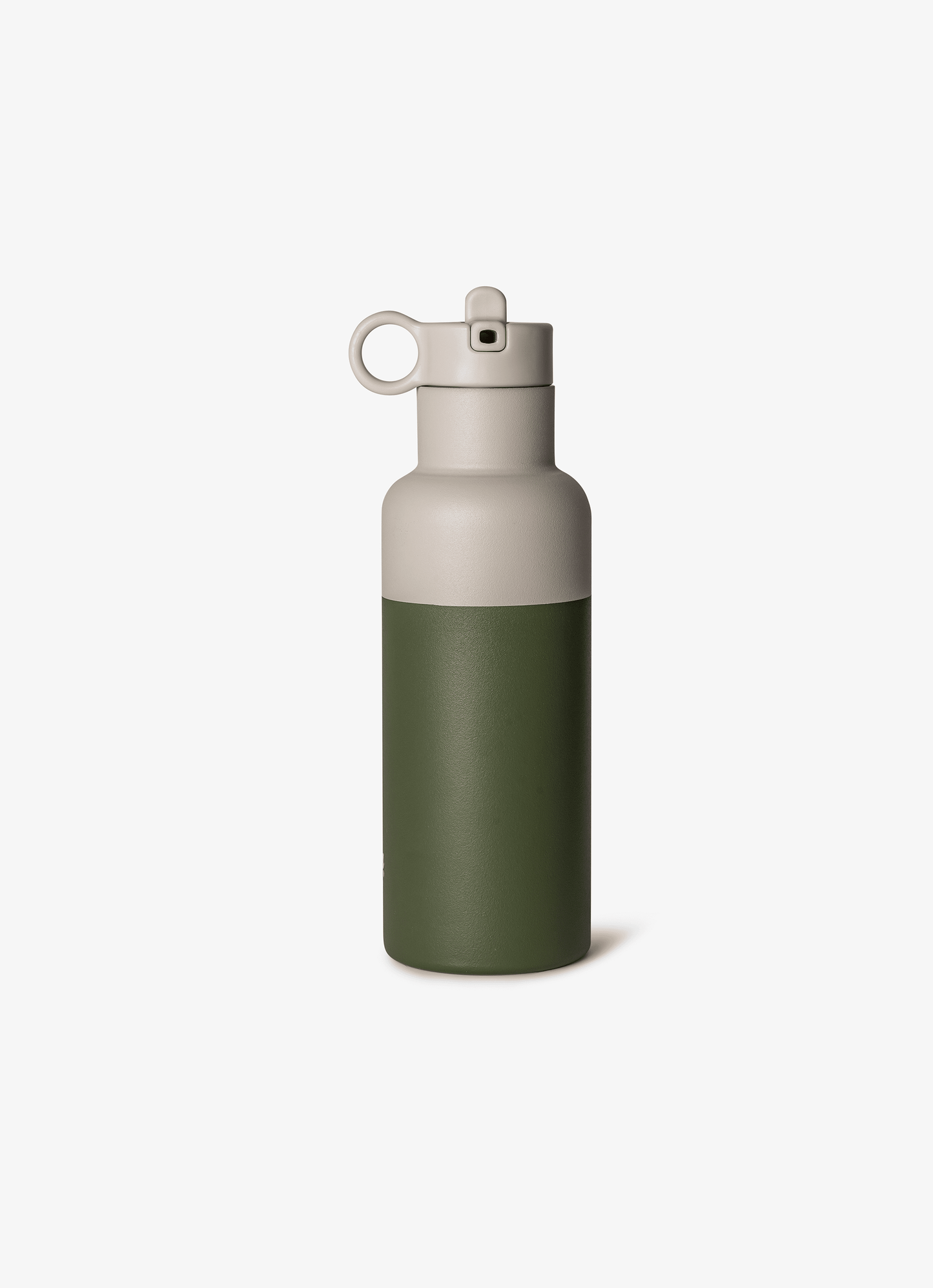 Citron Stainless Steel Water Bottle 500ml - Olive Green - Laadlee