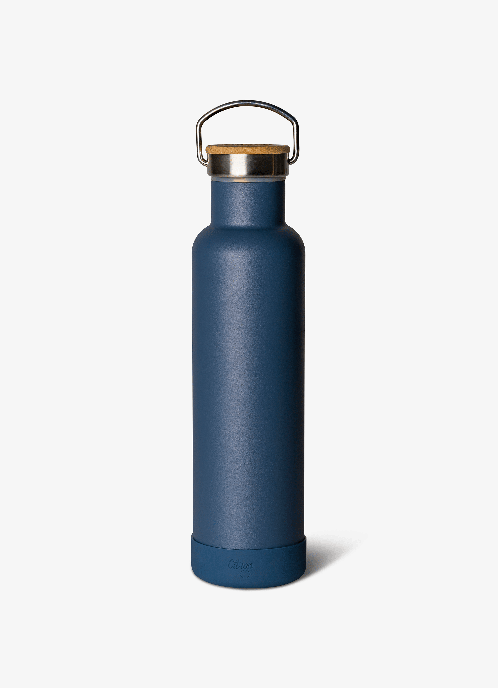 Citron Stainless Steel Water Bottle 750ml - Blue - Laadlee