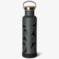 Citron Stainless Steel Water Bottle 750ml - Storm Black - Laadlee