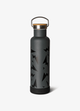 Citron Stainless Steel Water Bottle 750ml - Storm Black - Laadlee