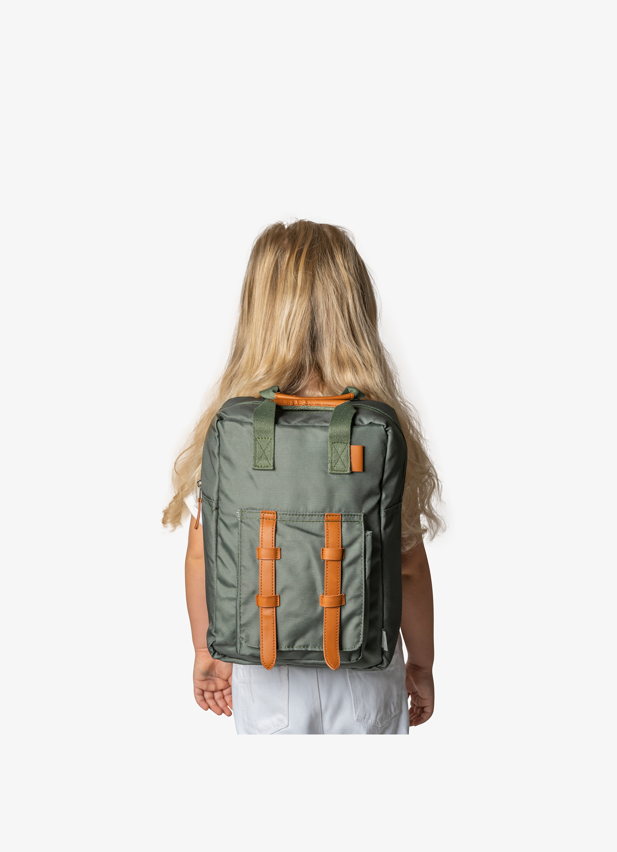 Citron Kids Backpack - Olive Green - Laadlee