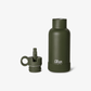 Citron Stainless Steel Water Bottle 350ml - Olive Green - Laadlee