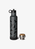 Citron Stainless Steel Water Bottle 750ml - Storm Black - Laadlee