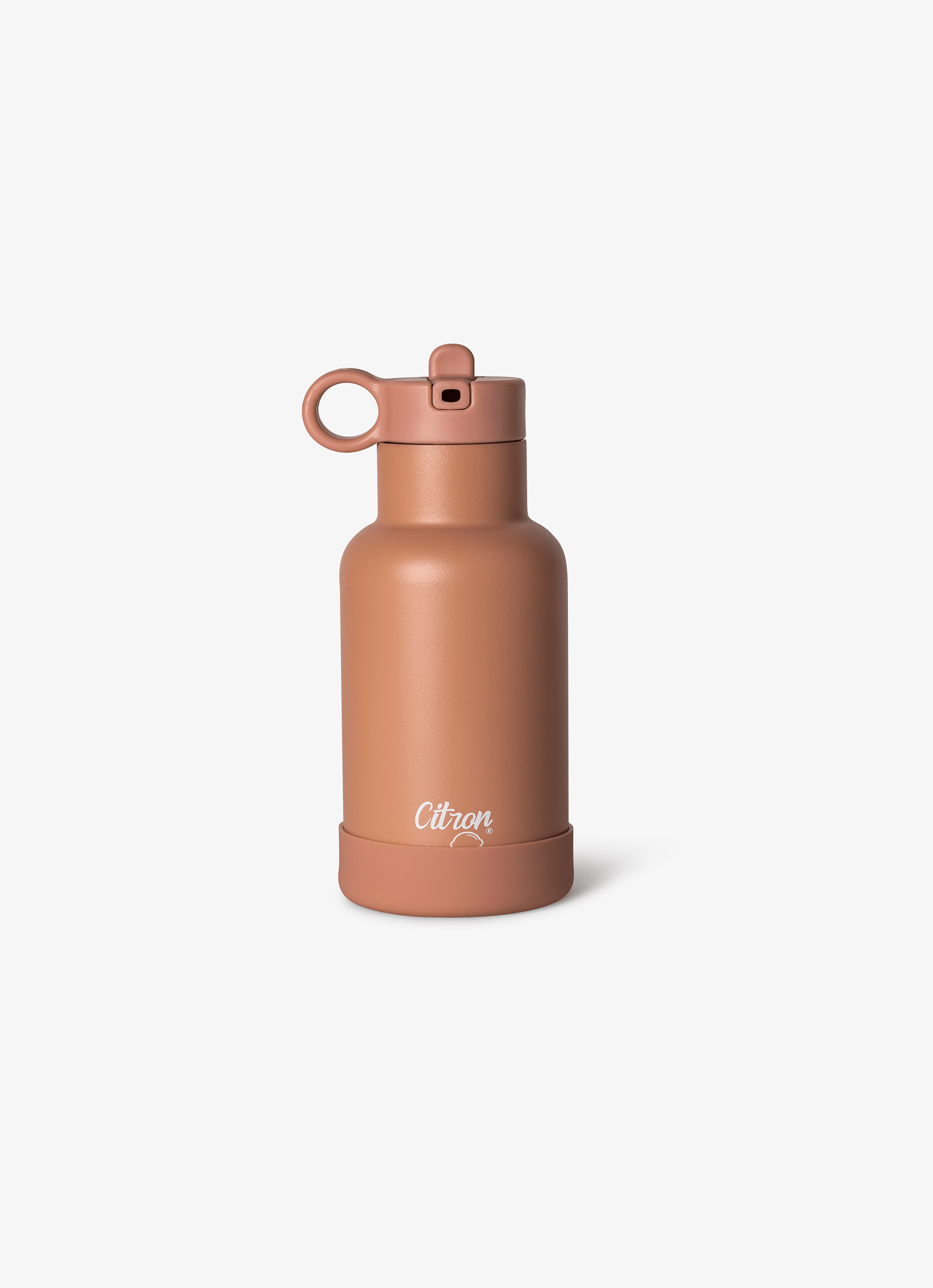 Citron Stainless Steel Water Bottle 350ml - Blush Pink - Laadlee