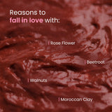 Mother Sparsh Rose & Beetroot Ubtan Facewash - 75ml - Laadlee